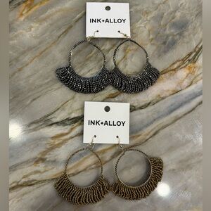 Ink + Alloy earrings